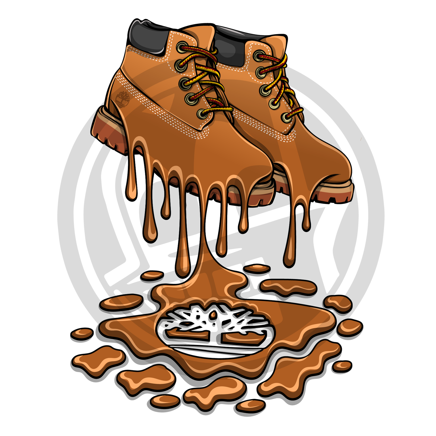 Timberland Drip Vector Digital Download (SVG/PDF)