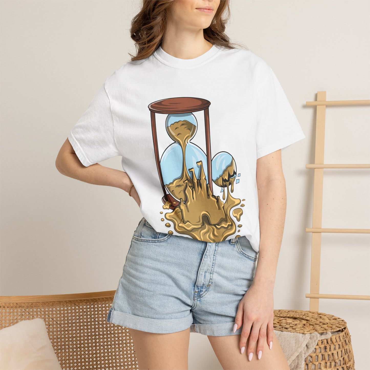 Hourglass Sandcastle T shirt
