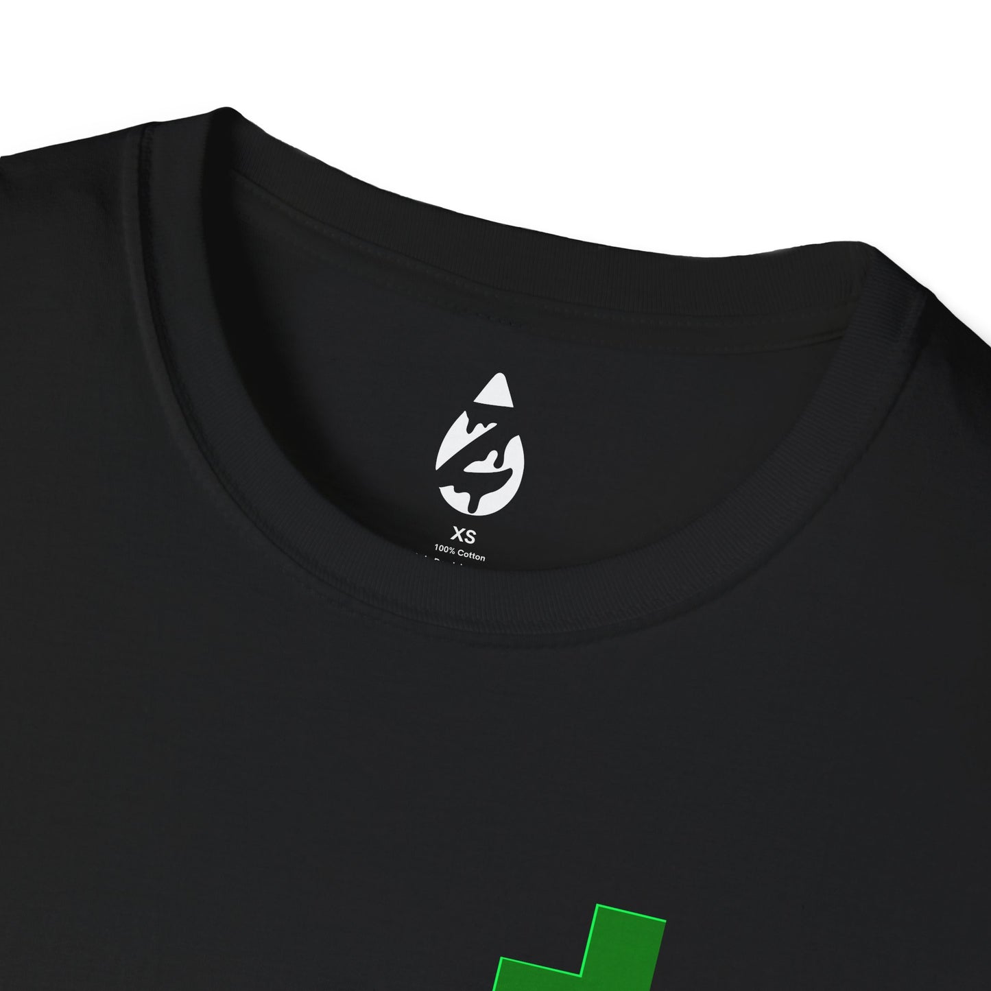 Dripping Green Cross T