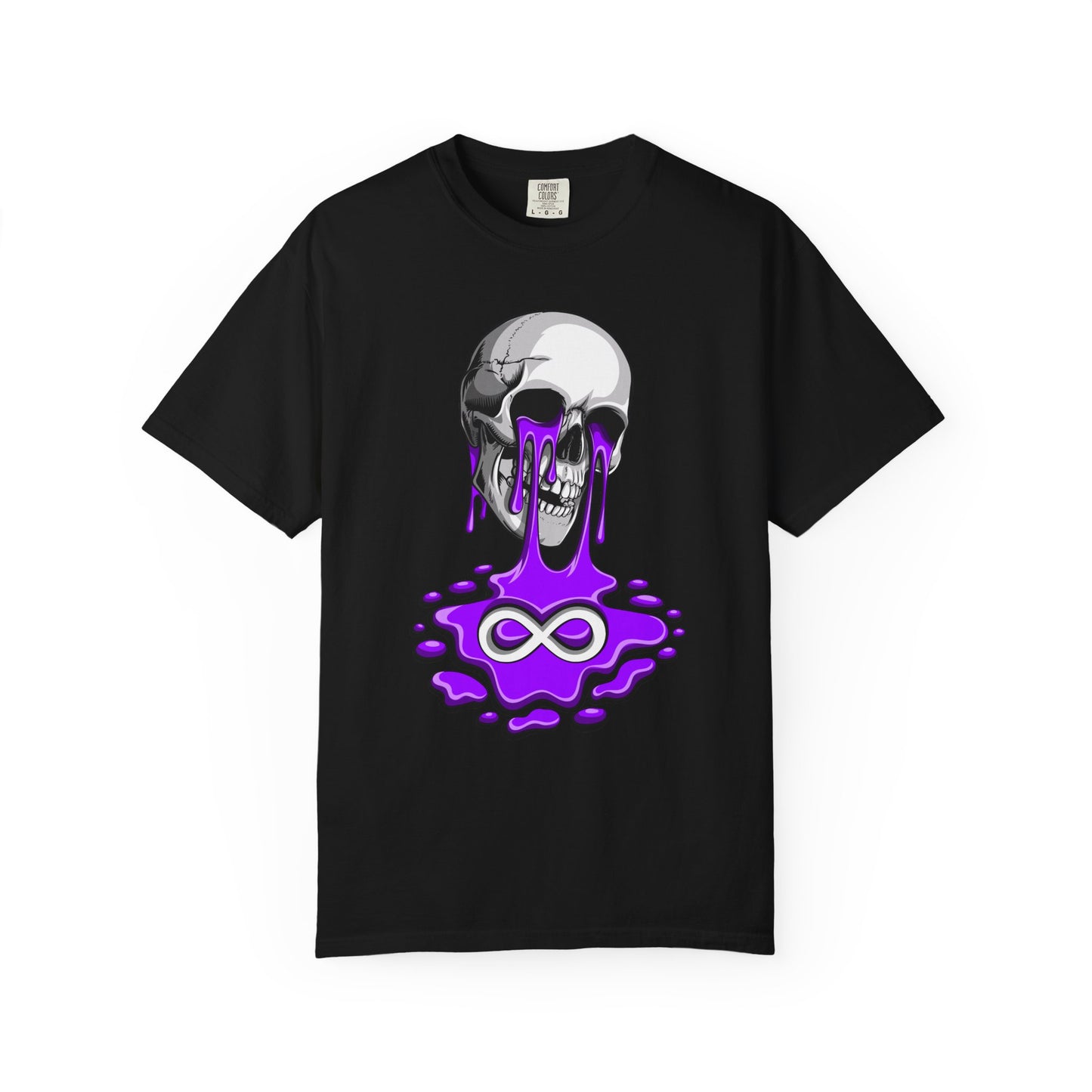 Skull with Infinity Drip T-Shirt