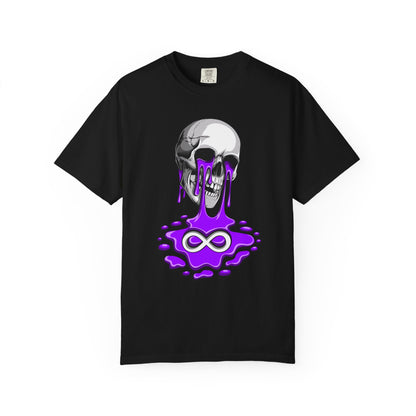 Skull with Infinity Drip T-Shirt