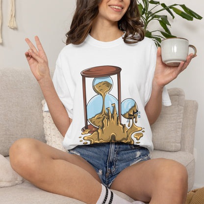 Hourglass Sandcastle T shirt